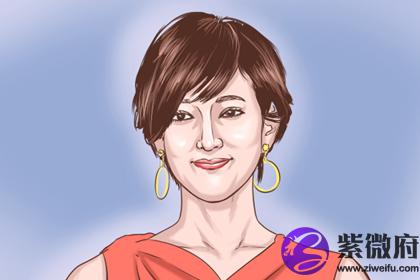 女人印堂川字纹大吉 命运图解